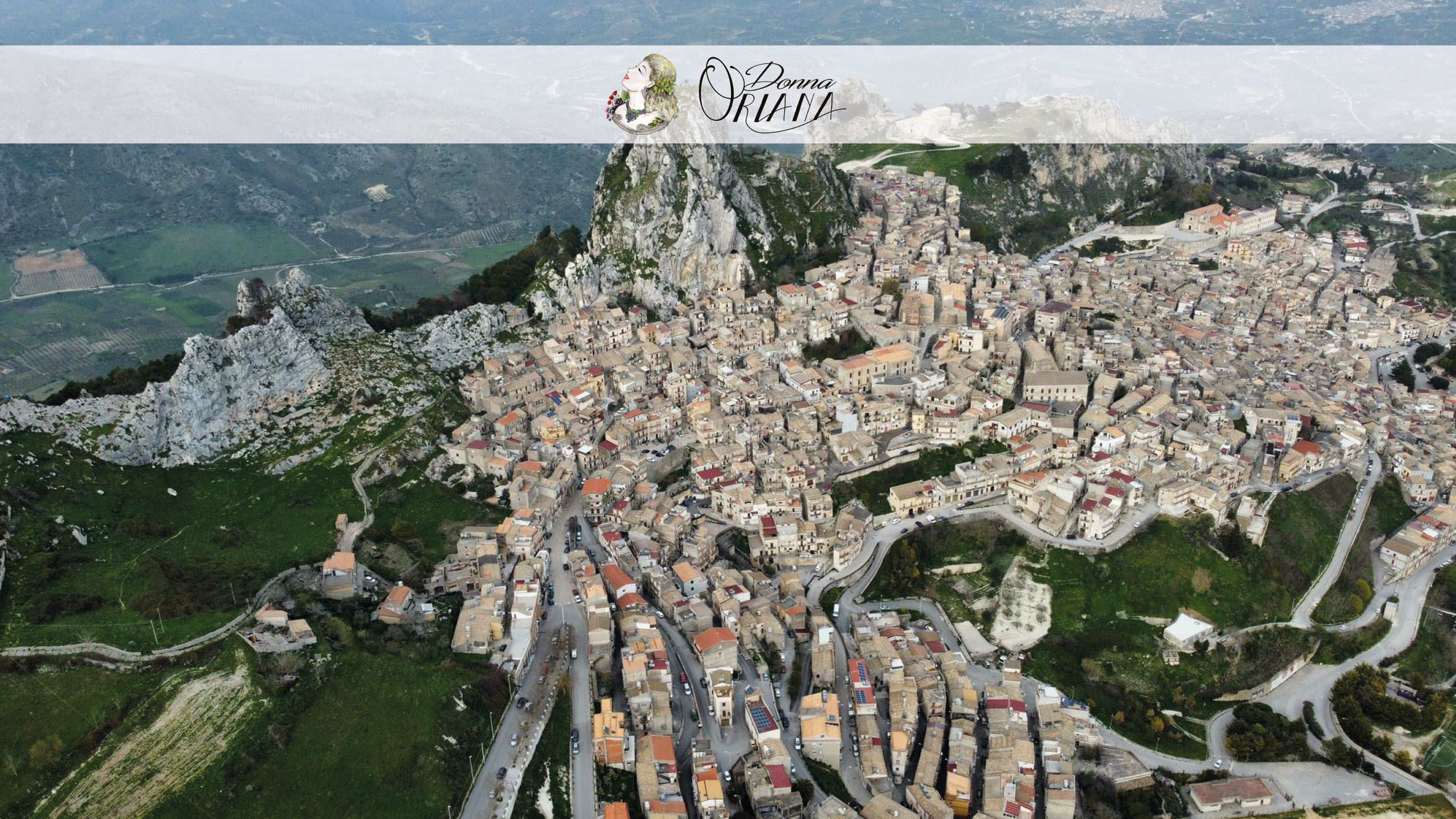 Fotogallery degli uliveti dell'Azienda Agricola Grisafi Salvatore - Donna Oriana, con splendide vedute panoramiche di Caltabellotta